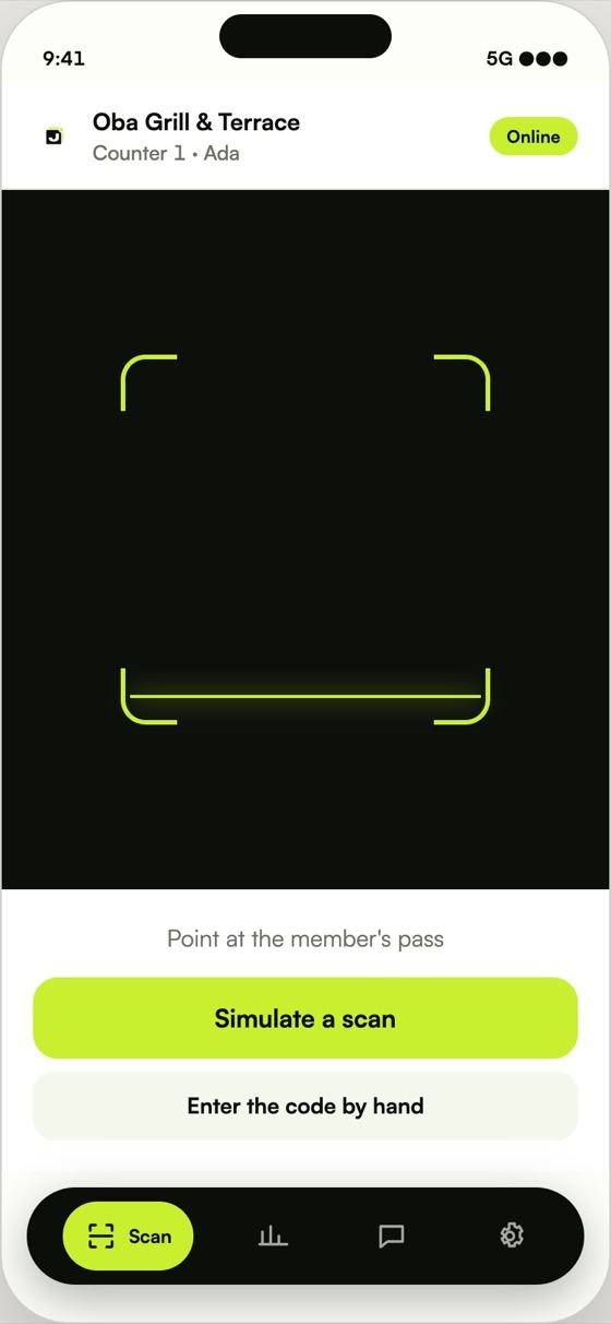 Staff scan